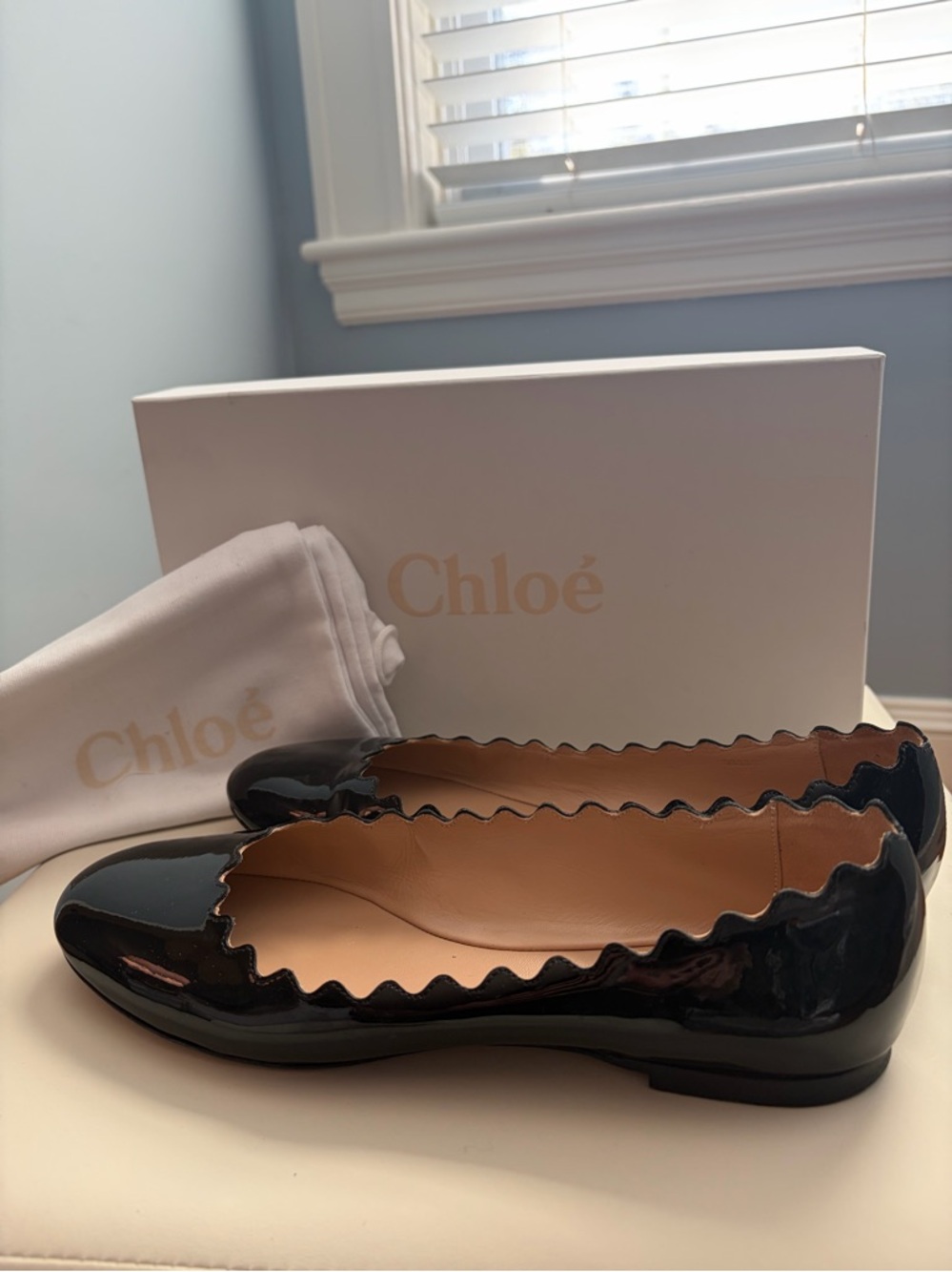 Like New Chloe Lauren Flats-Size 9!